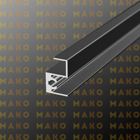 Профиль горизонтальный верхний MS215 Титан (A18)